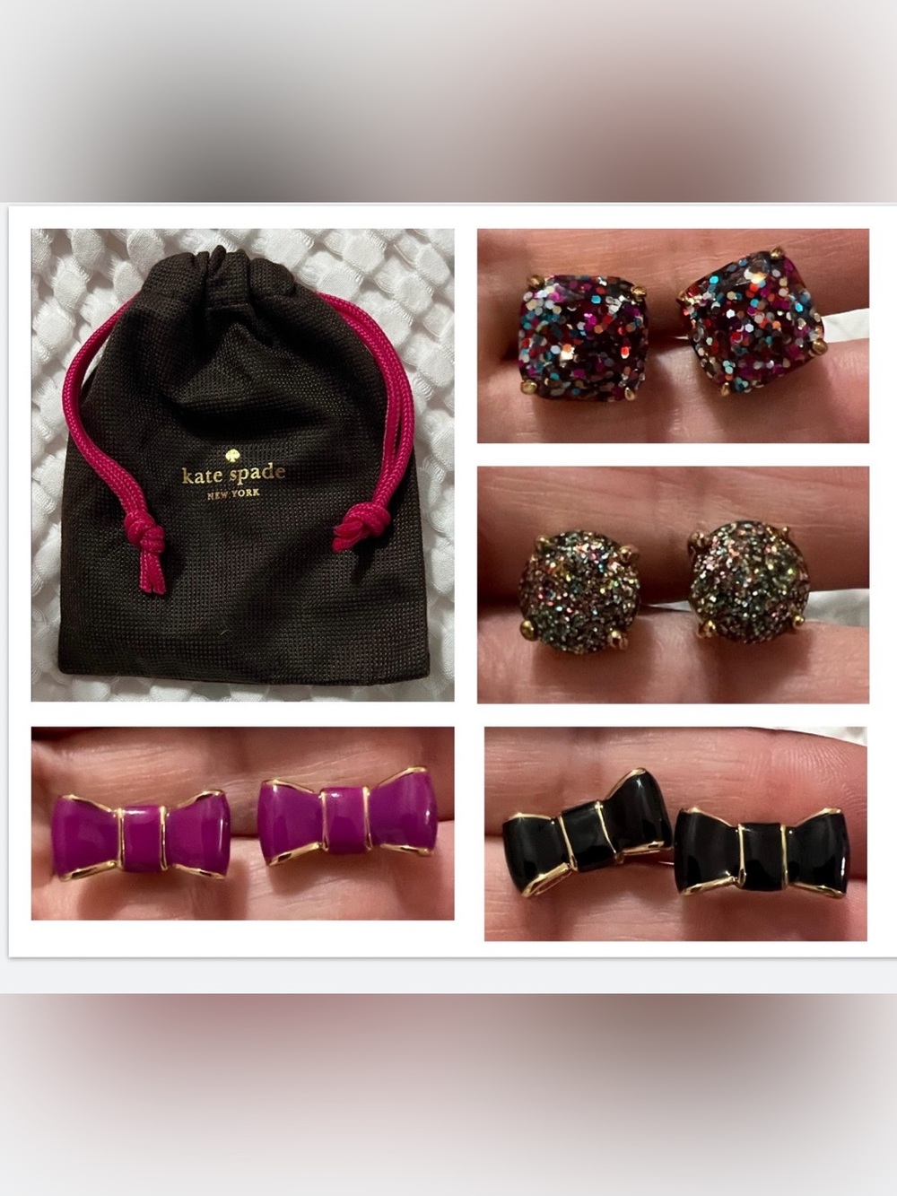 Kate Spade Earring Bundle Authentic